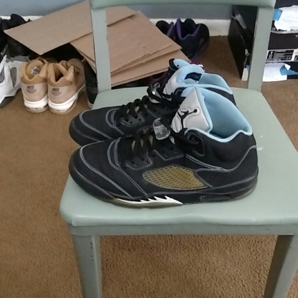 Air Jordan 5 UNC **firm* - Picture 3 of 4